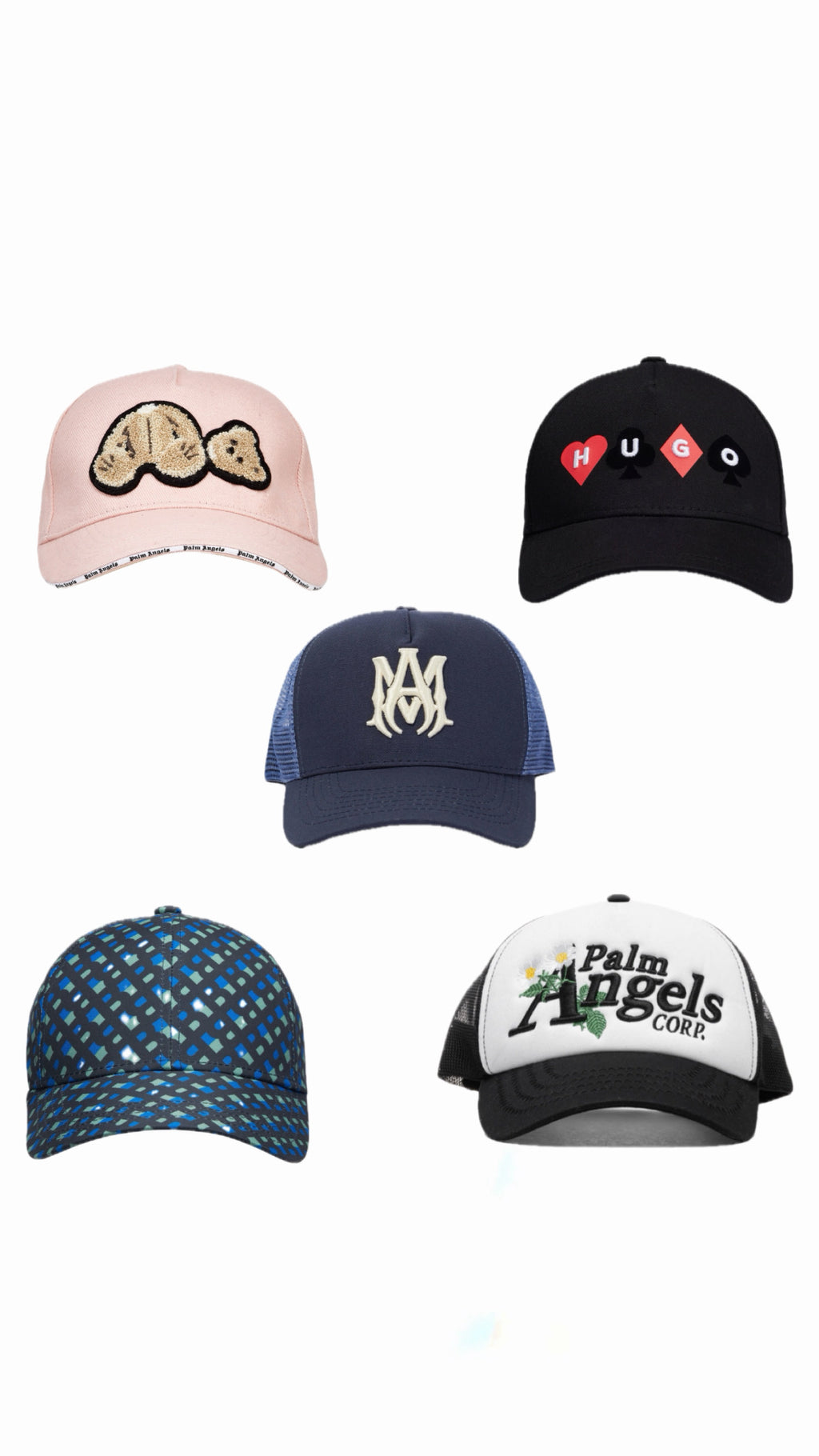 PAQUETE DE 5 GORRAS G5