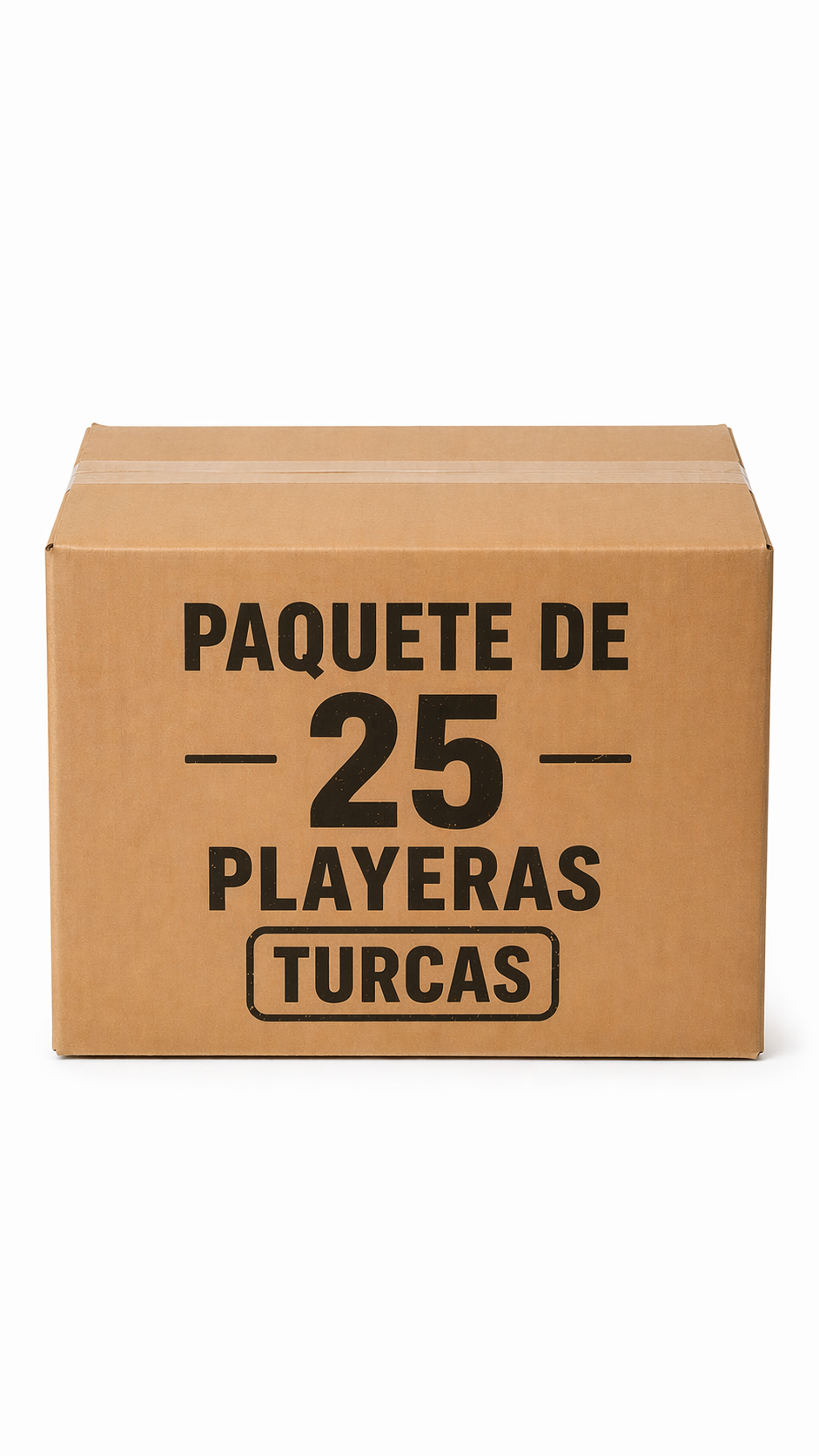 PAQUETE DE 25 PLAYERAS CALIDAD TURCA